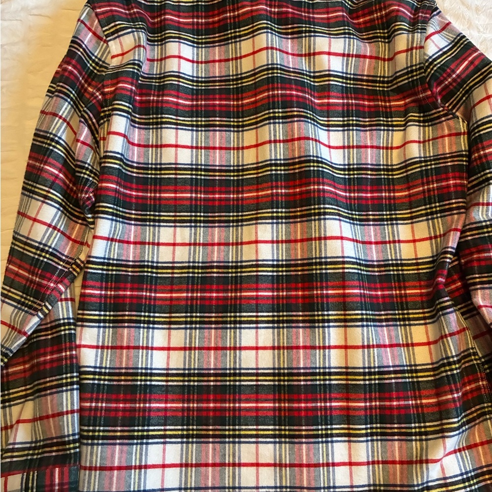 Taylor Stitch Men's Casual Plaid Shirt - Red, Black, White - Picture 3 of 4